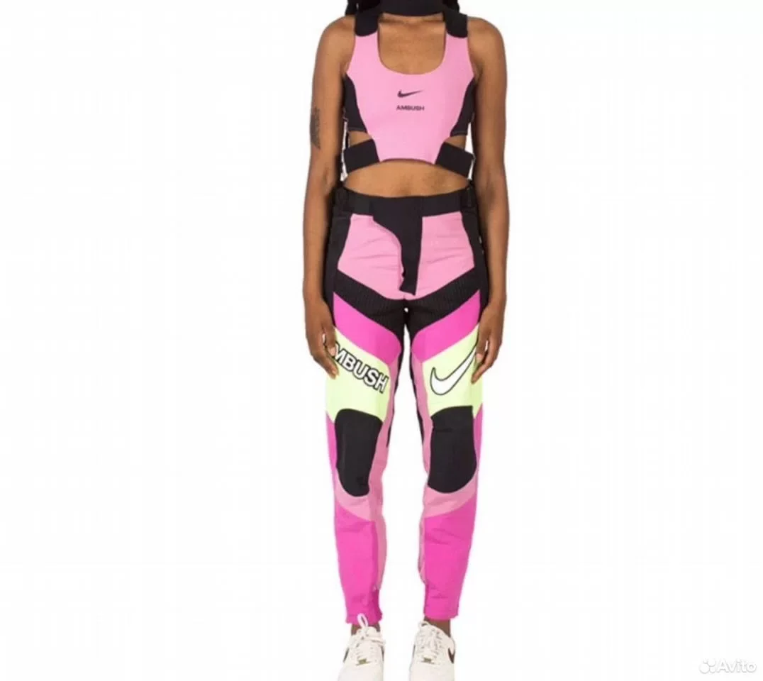 Штаны Nike x ambush Moto Pants Logo - миниатюра 2