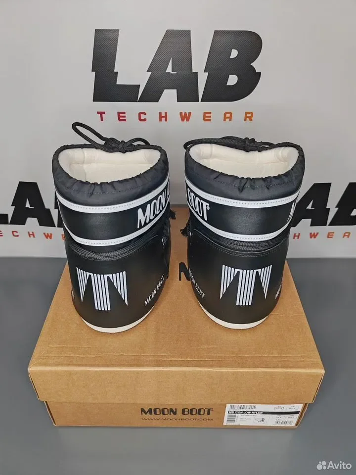 Ботинки Moon Boot Black - миниатюра 5