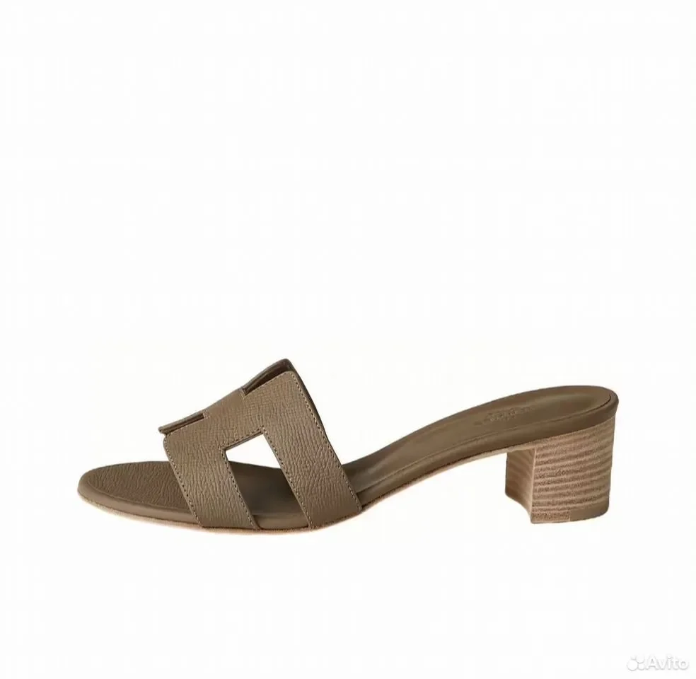 Сандали Hermes Oasisi Epsom Calfskin - миниатюра 2