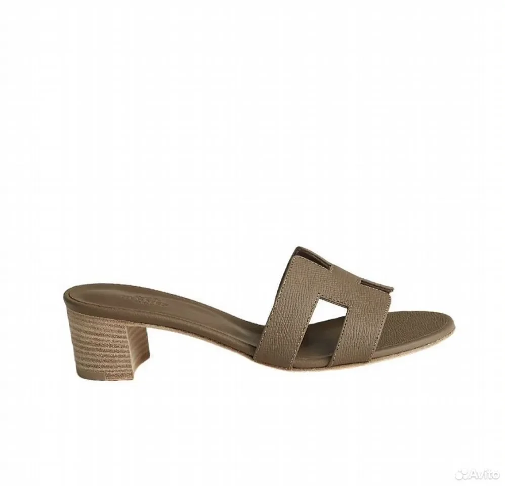 Сандали Hermes Oasisi Epsom Calfskin - миниатюра 3