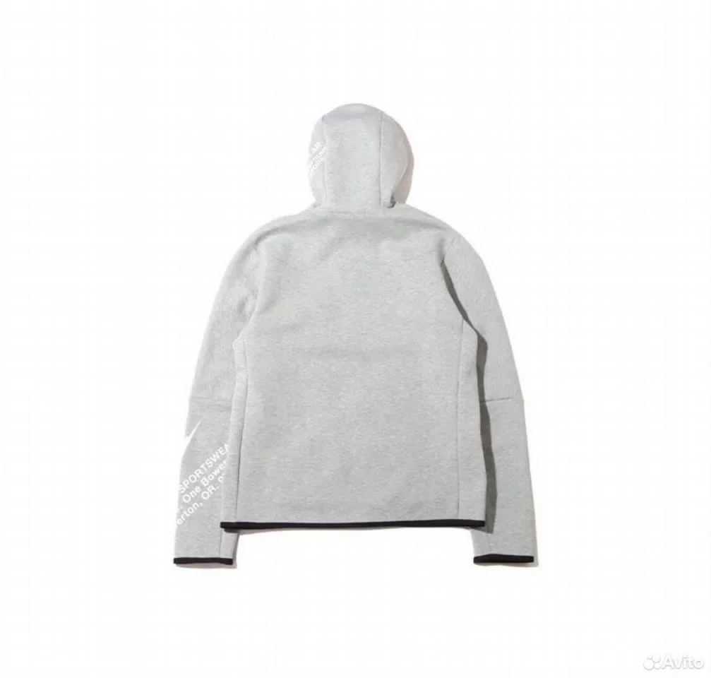 Худи Nike Tech Fleece Printing Full-Length Zipper - миниатюра 2