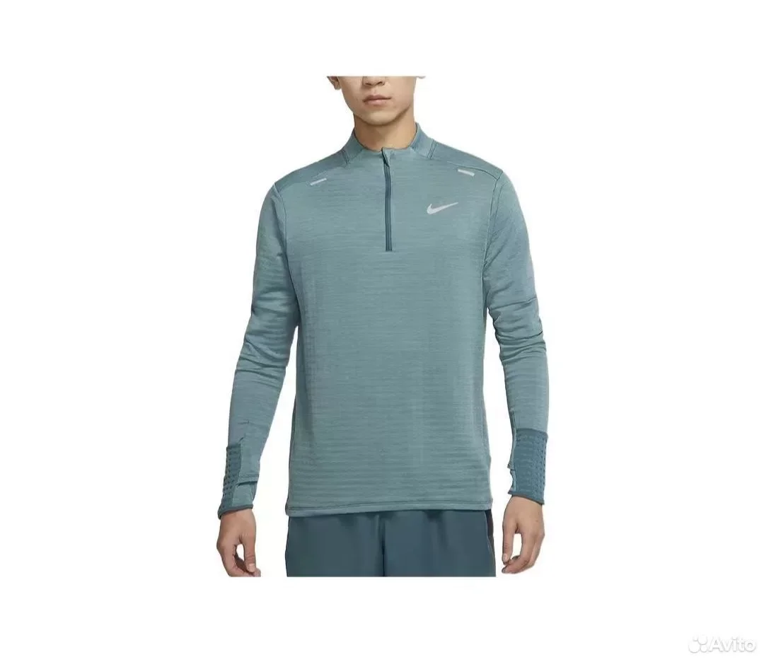 Лонгслив Nike Repel 25 Zip Therma-Fit Blue - изображение 1