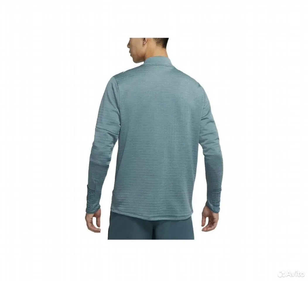 Лонгслив Nike Repel 25 Zip Therma-Fit Blue - миниатюра 2