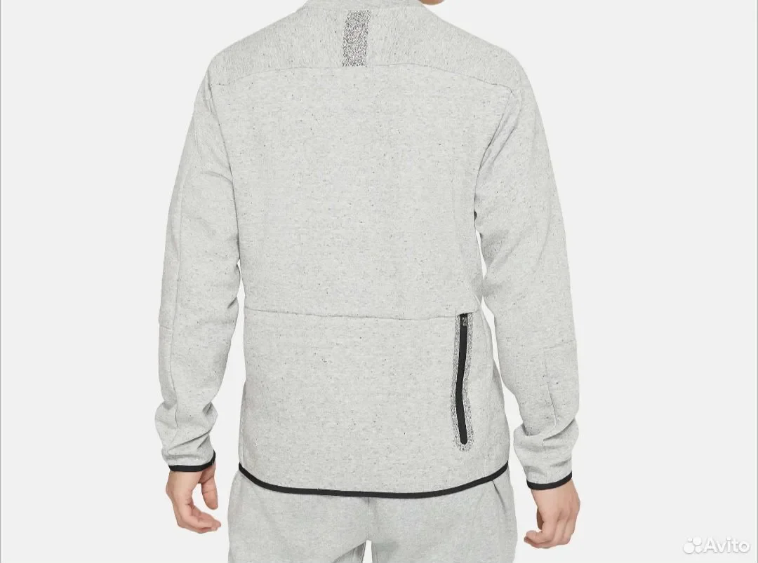 Свитшот Nike Sportswear Tech Fleece Grey - миниатюра 3