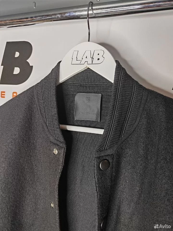 Бомбер Givenchy Black Logo - миниатюра 4