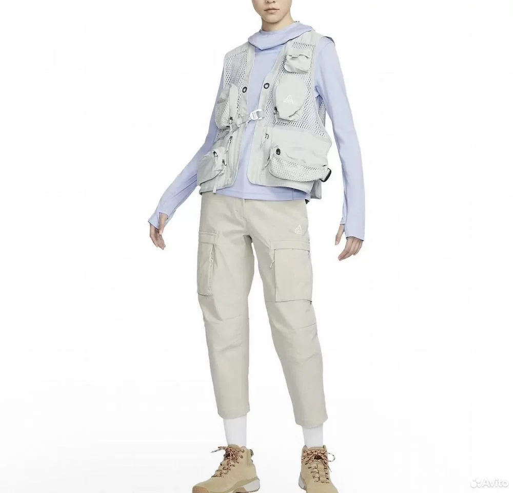 Жилетка ACG Buttles Vest Light Silver - миниатюра 3