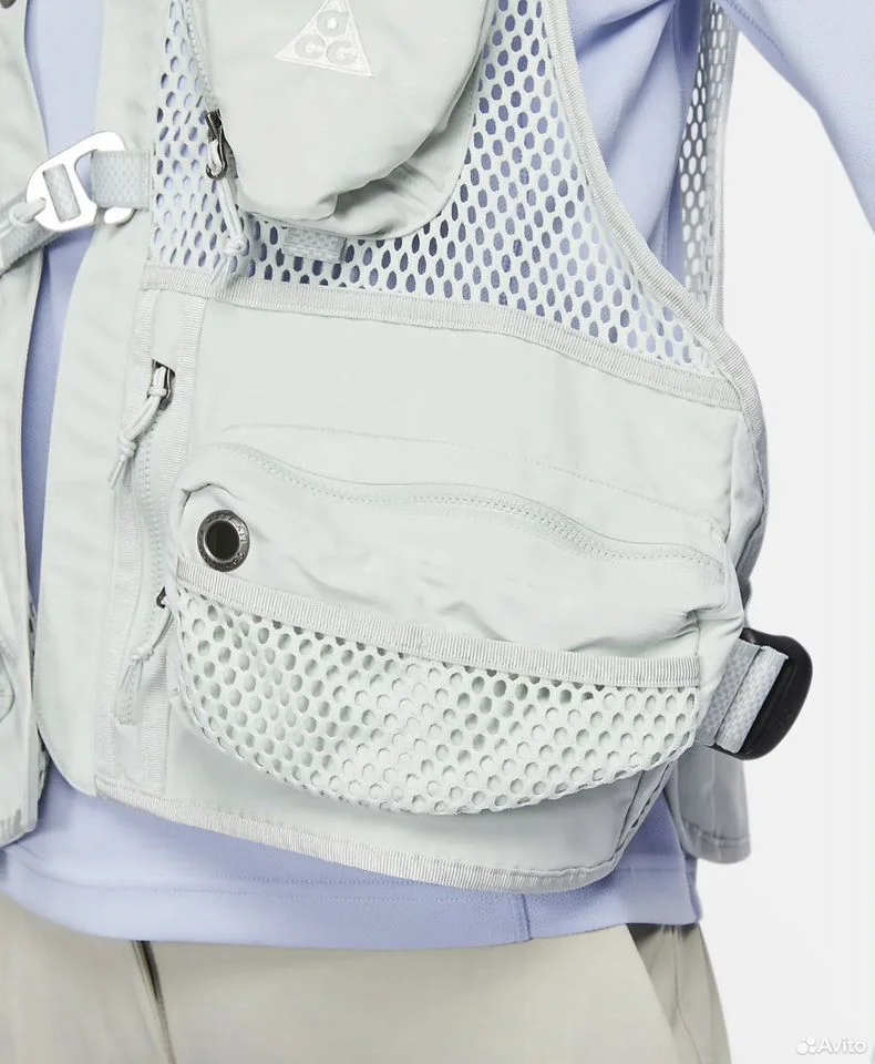 Жилетка ACG Buttles Vest Light Silver - миниатюра 7