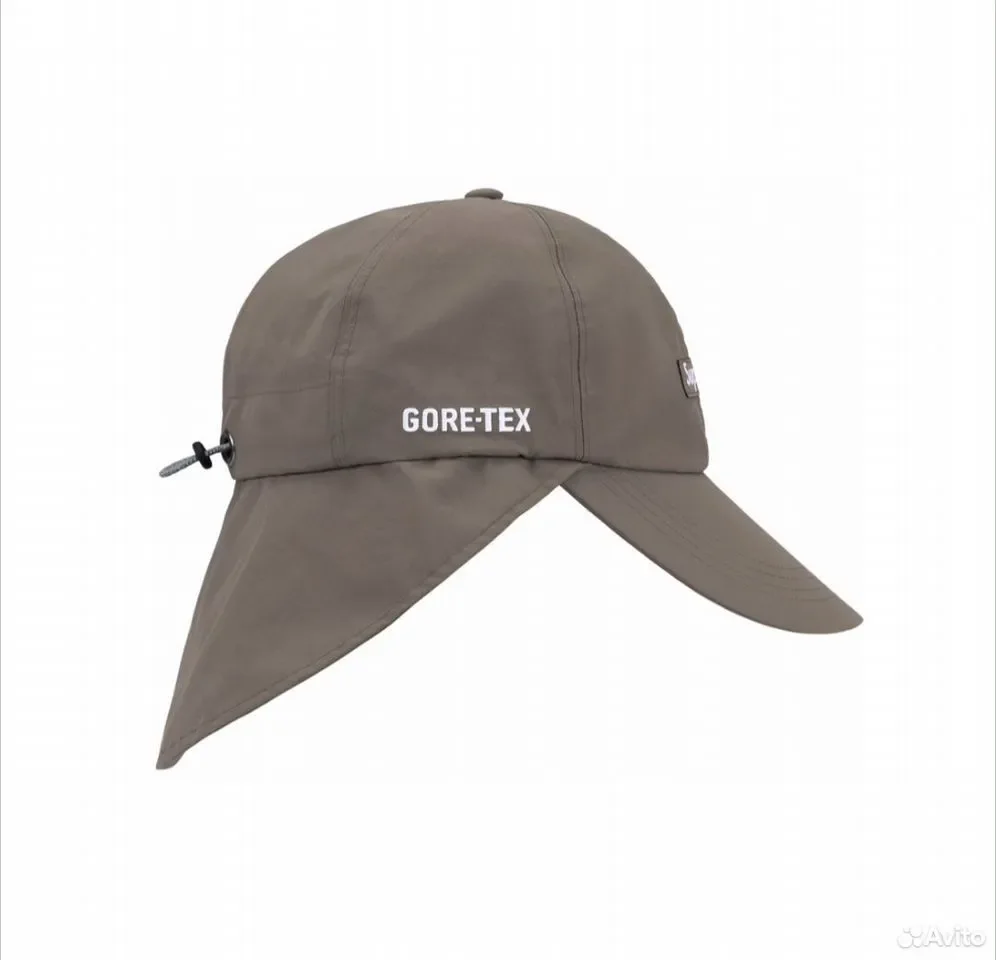 Шляпа Supreme SS 24 Gore-Tex Sunshield Brown - миниатюра 3