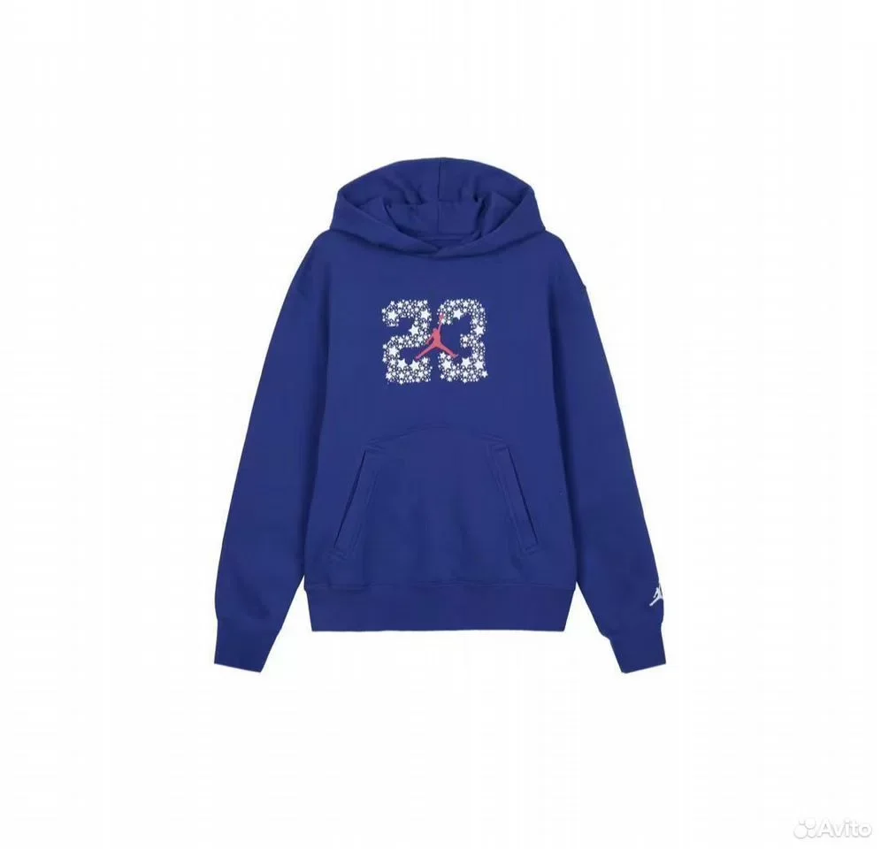 Толстовка Nike Jordan Sport Blue 23 - миниатюра 2