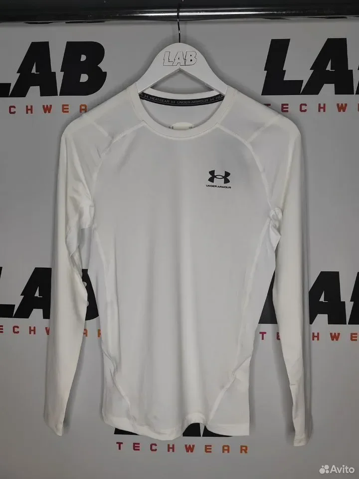 Лонгслив Under Armour White термо белье - изображение 1