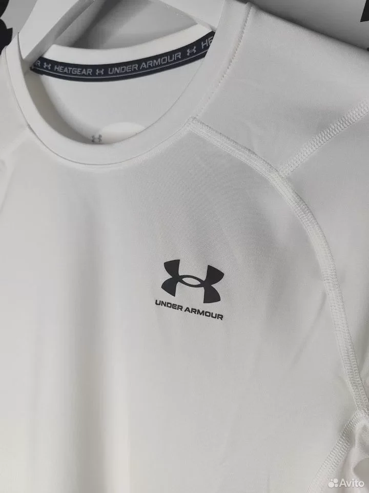 Лонгслив Under Armour White термо белье - миниатюра 3