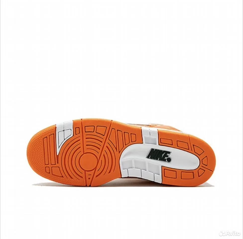Кроссовки Nike Air Force 2 Low x Supreme Orange - миниатюра 5