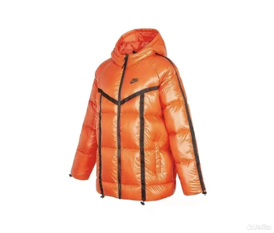 Пуховик Nike Logo Therma-Fit Orange - изображение 1