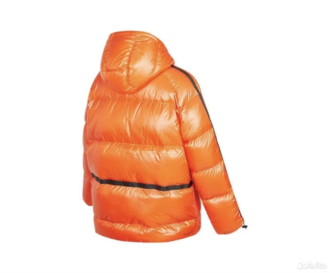 Пуховик Nike Logo Therma-Fit Orange - миниатюра 2