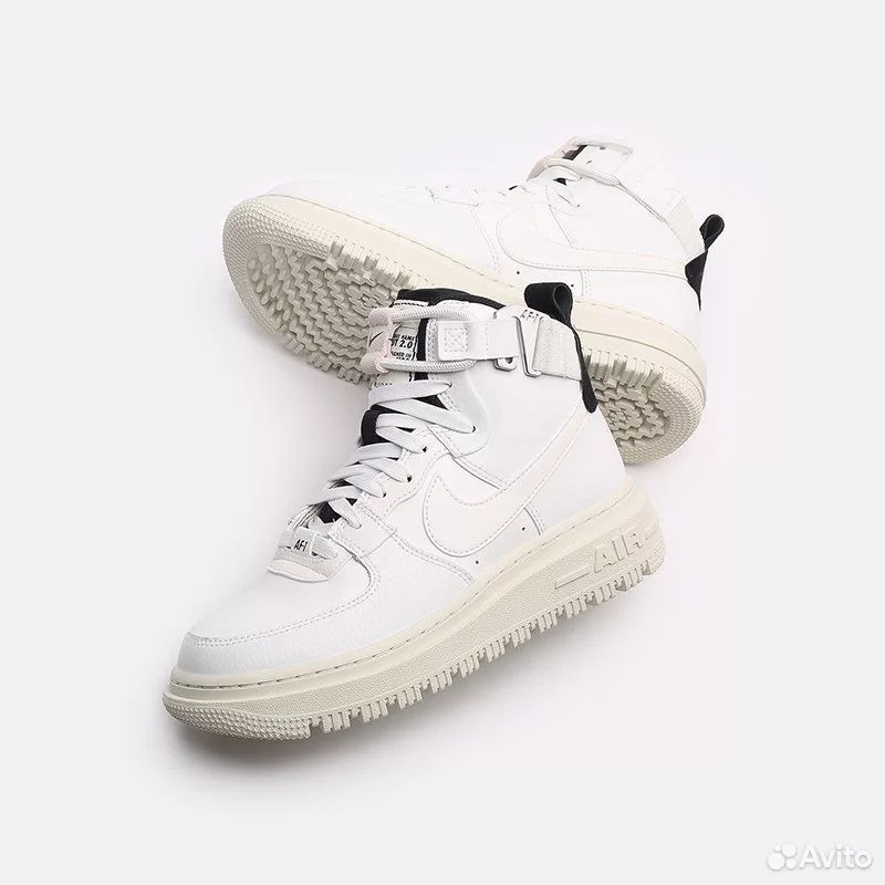 Кроссовки Nike AirForce 1 Hi Utility Зимние - изображение 1