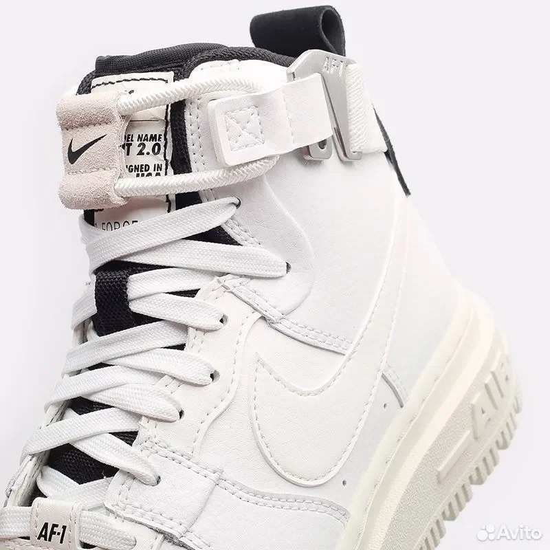 Кроссовки Nike AirForce 1 Hi Utility Зимние - миниатюра 3