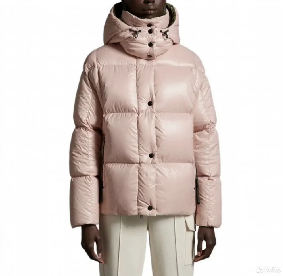 Пуховик Moncler Parana Pink - миниатюра 2