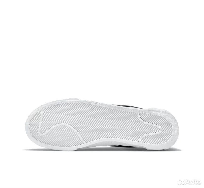 Кроссовки Nike Blazer Low sacai Iron Grey - миниатюра 6