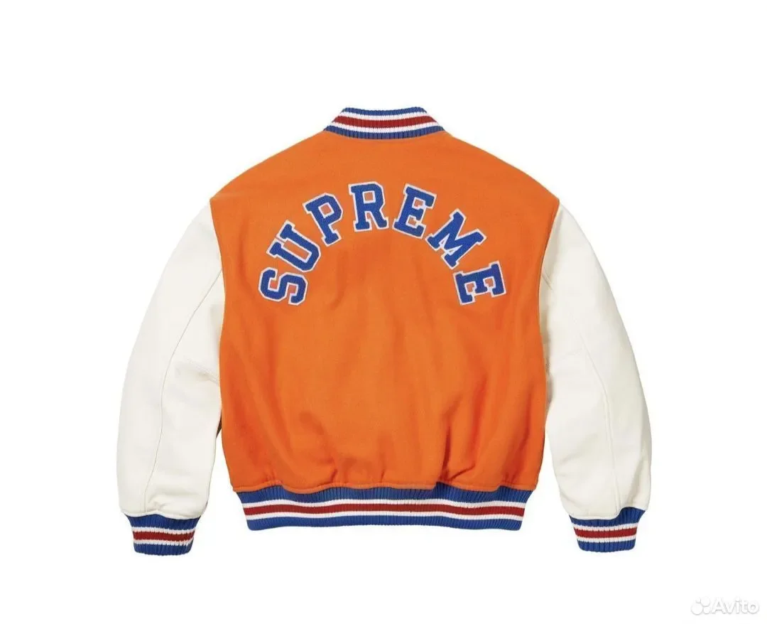Кофта бомбер Supreme Tiger Orange - миниатюра 2