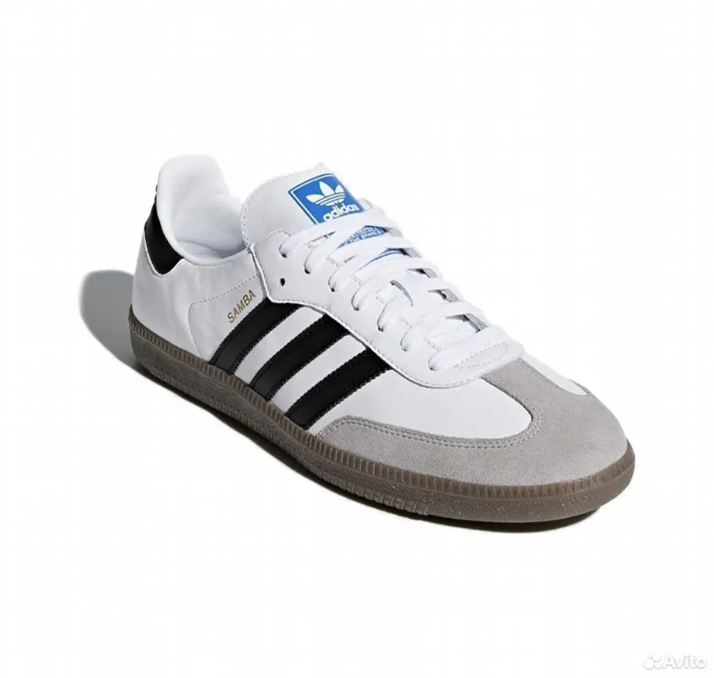 Кроссовки Adidas originals Samba OG White - изображение 1