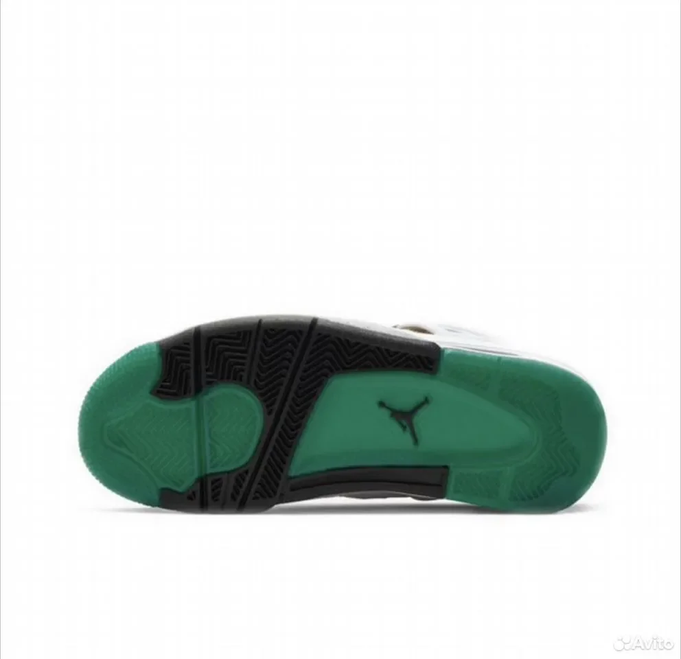Кроссовки Nike Air Jordan 4 Lucid Green - миниатюра 5