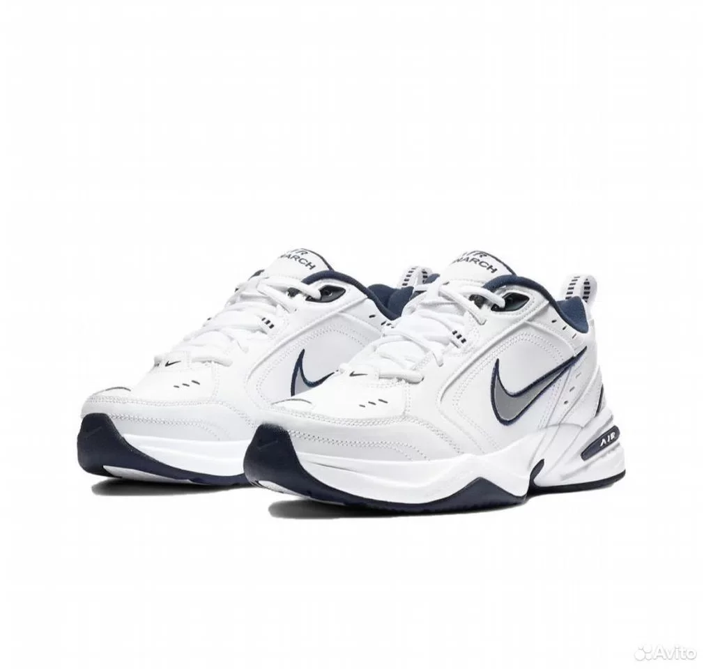 Кроссовки Nike Air Monarch 4 Navy Blue - изображение 1