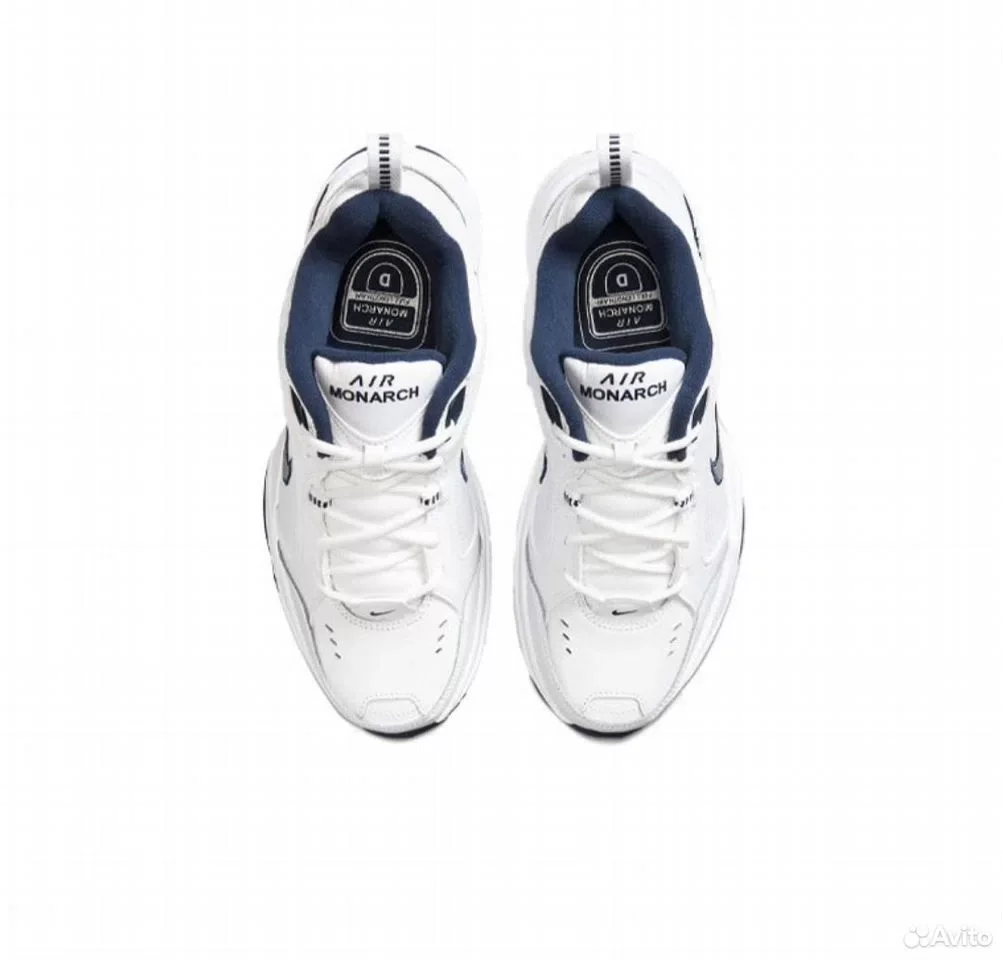 Кроссовки Nike Air Monarch 4 Navy Blue - миниатюра 4
