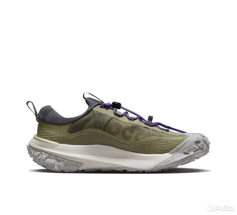 Кроссовки nike ACG mountain FLY 2 LOW olive - миниатюра 3