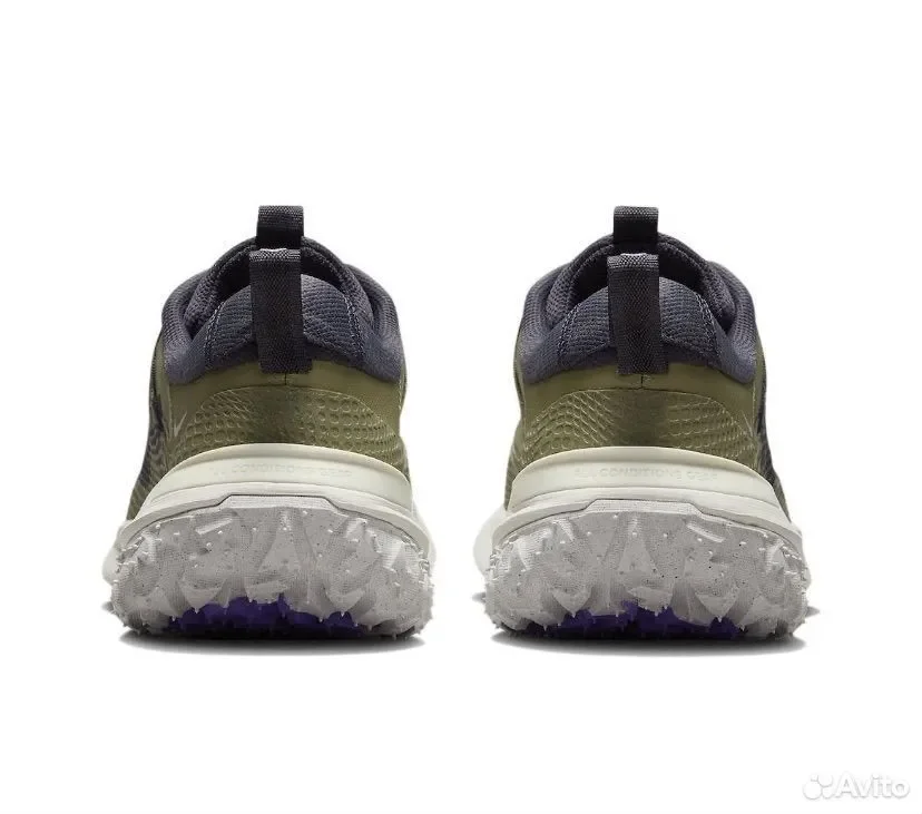 Кроссовки nike ACG mountain FLY 2 LOW olive - миниатюра 5