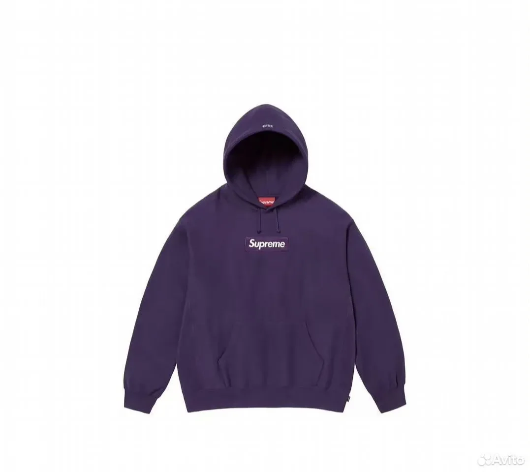Худи Supreme Box Logo Hoodie FW 23 White - изображение 1