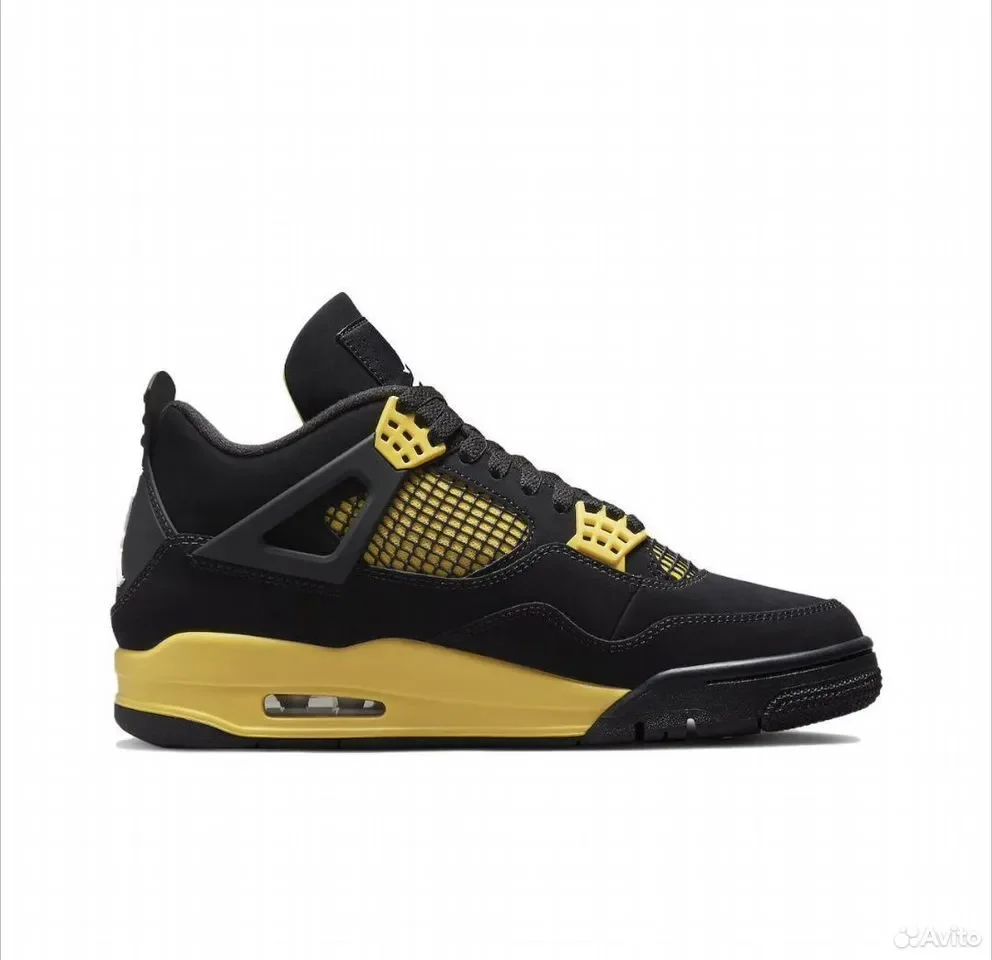 Кроссовки Nike Air Jordan 4 Thunder - миниатюра 2