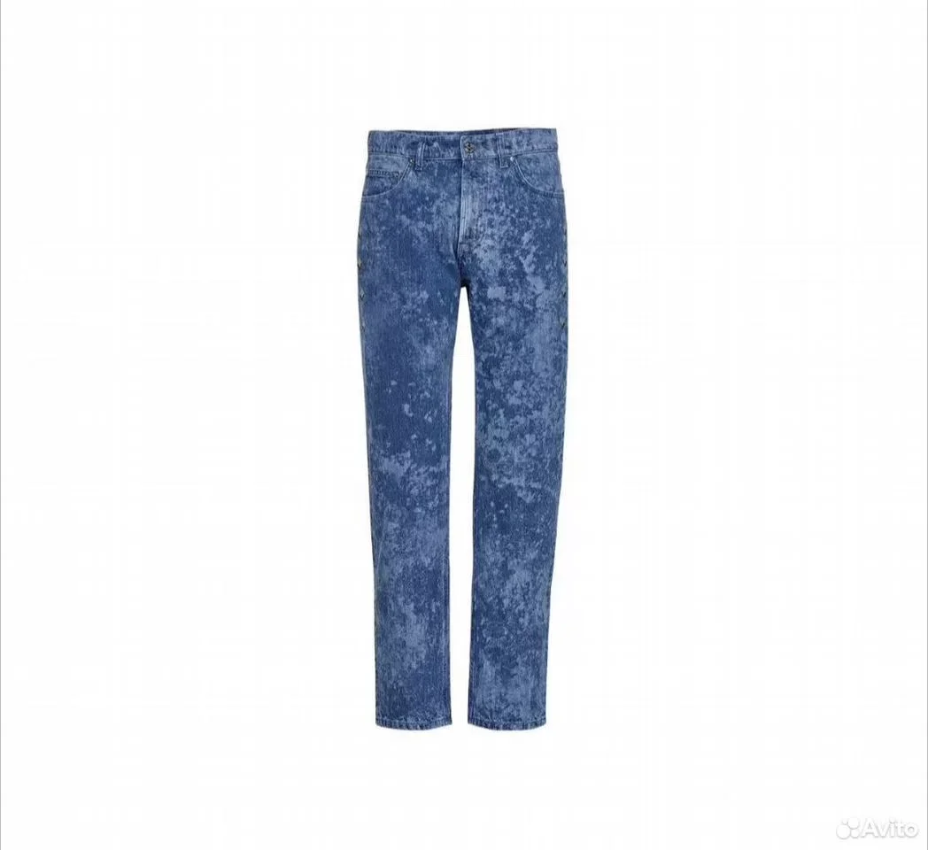 Джинсы MCM Larged Blue Pants - изображение 1