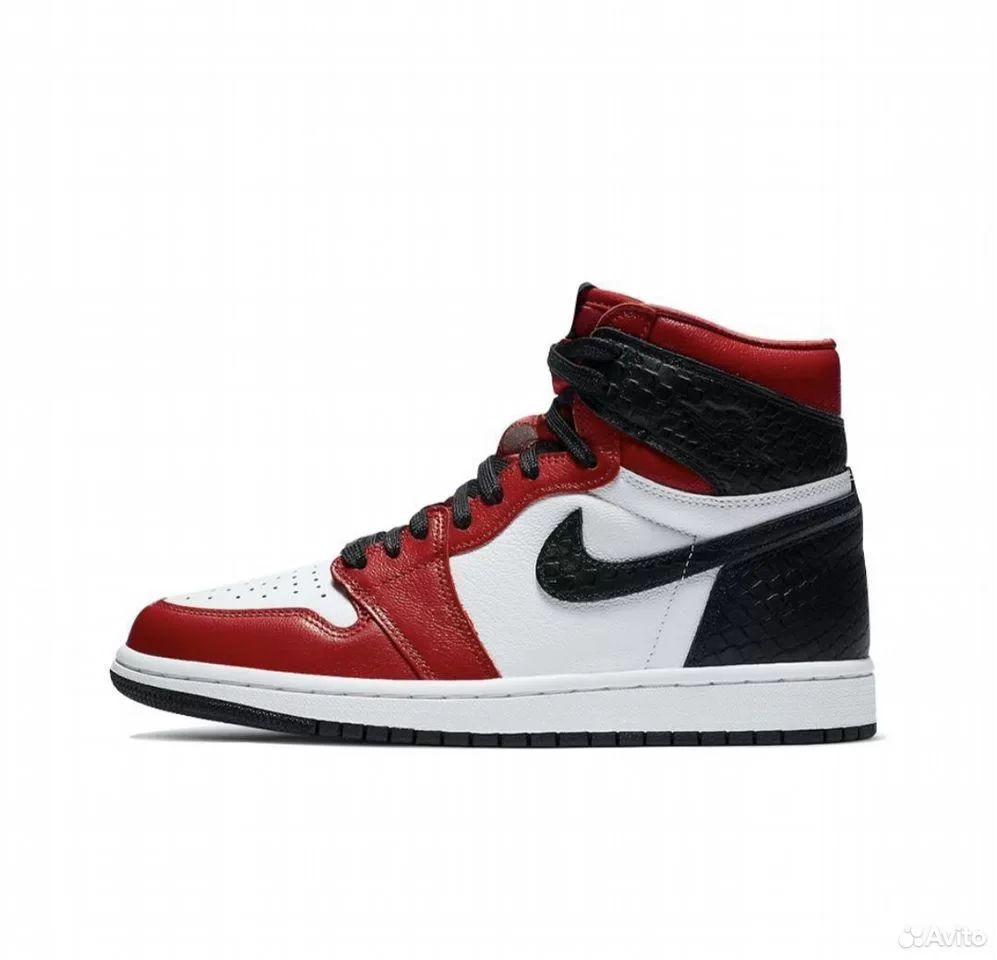 Кроссовки Nike Air 1 High OG Satin Red - миниатюра 2