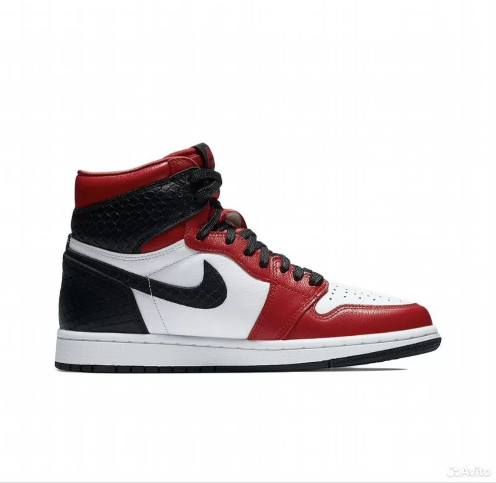Кроссовки Nike Air 1 High OG Satin Red - миниатюра 3