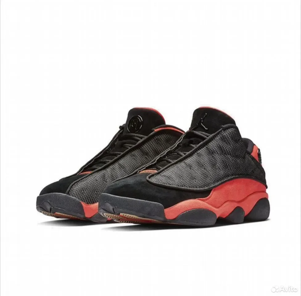 Кроссовки Air Jordan 13 Retro Low x clot Infra-Red - миниатюра 3