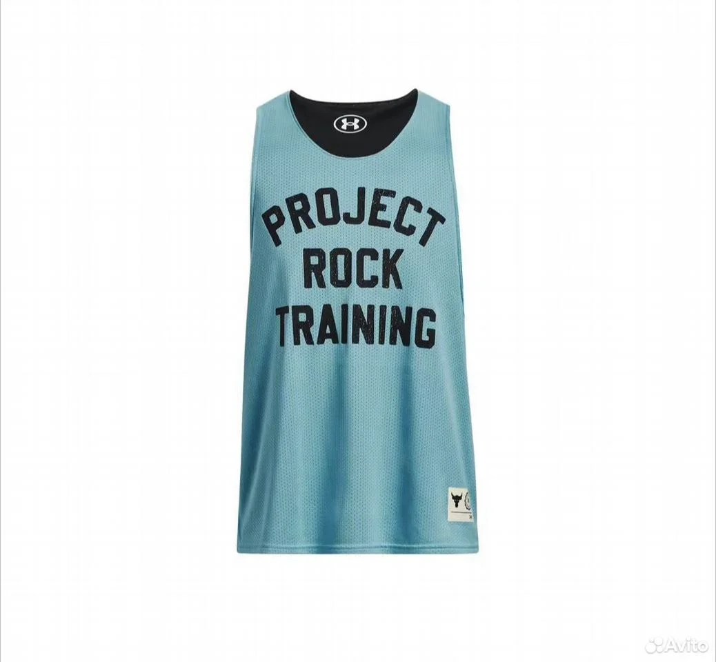 Майка Under Armour Project Rock Azure - изображение 1