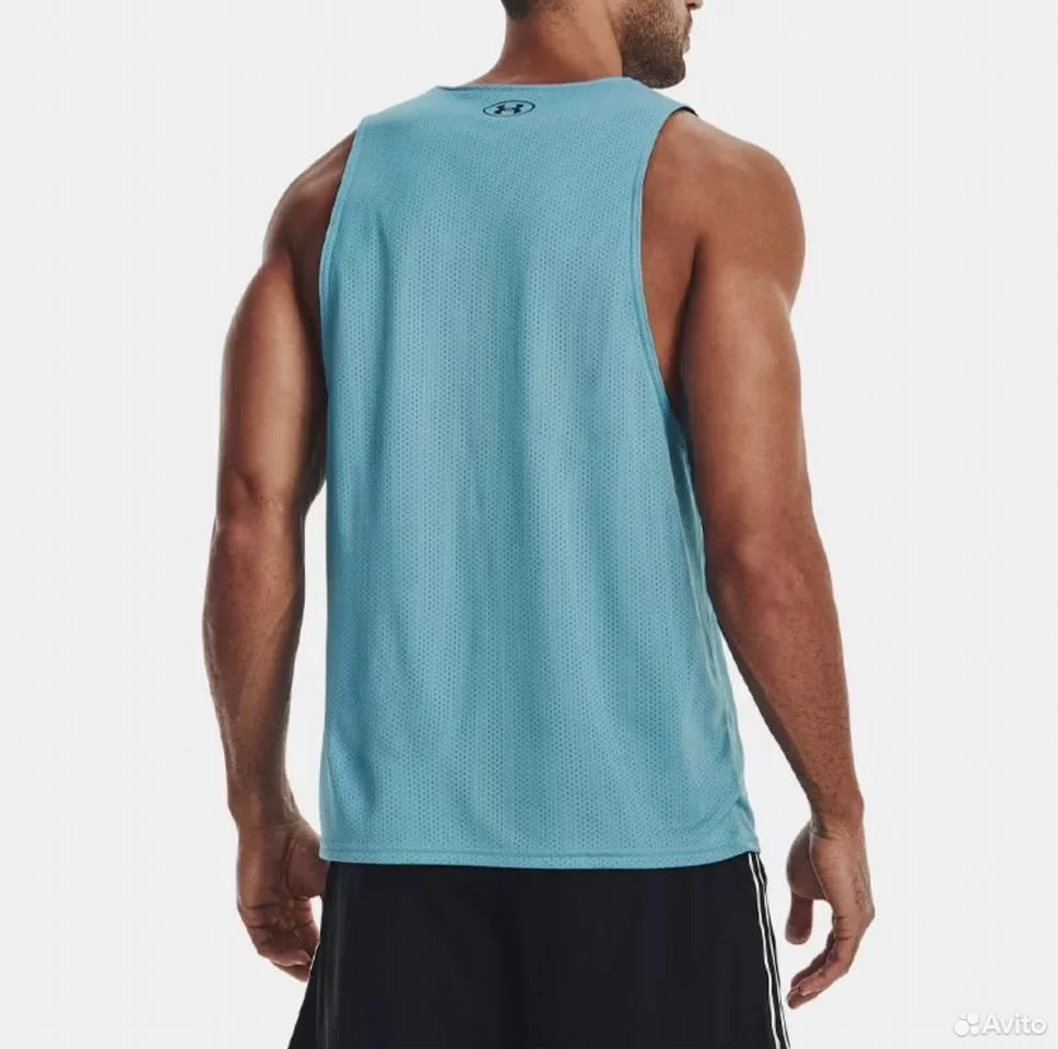 Майка Under Armour Project Rock Azure - миниатюра 4