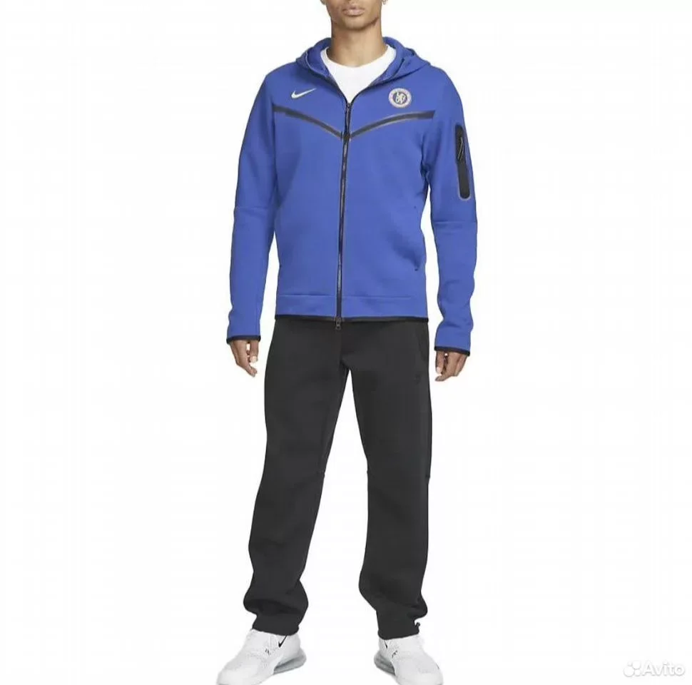 Худи Nike Tech Fleece Windrunner Chelsea FC - изображение 1