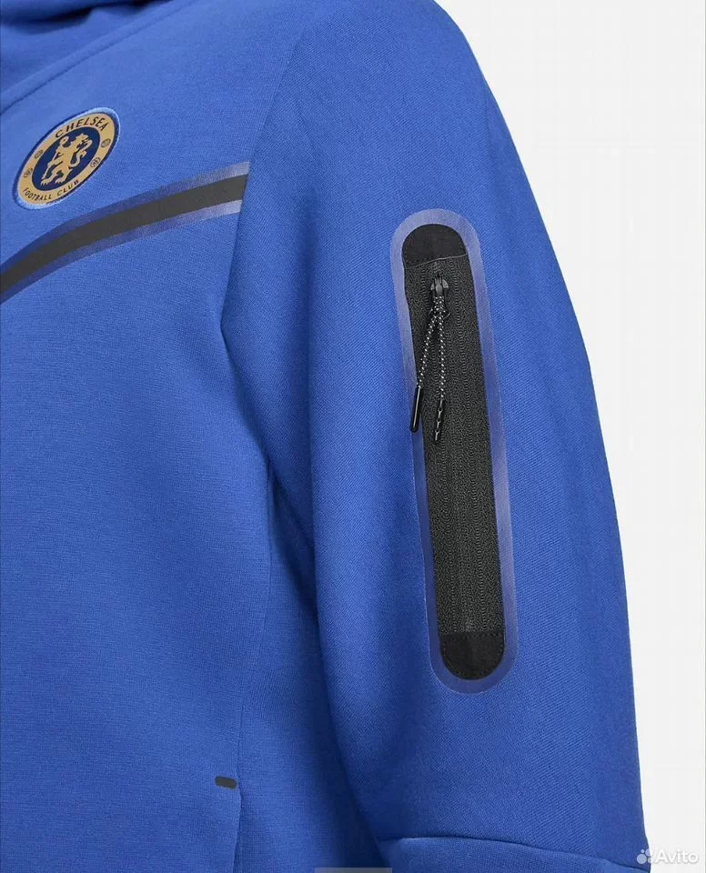Худи Nike Tech Fleece Windrunner Chelsea FC - миниатюра 2