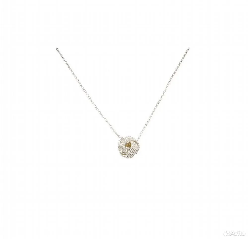 Подвеска Tiffany & Co Twist Knot Silver 925 - миниатюра 3