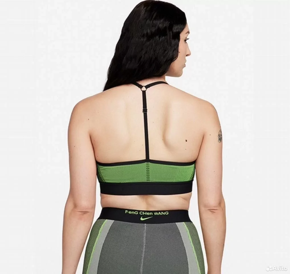 Бра Feng Chen Wang x Nike Wmn green - миниатюра 4