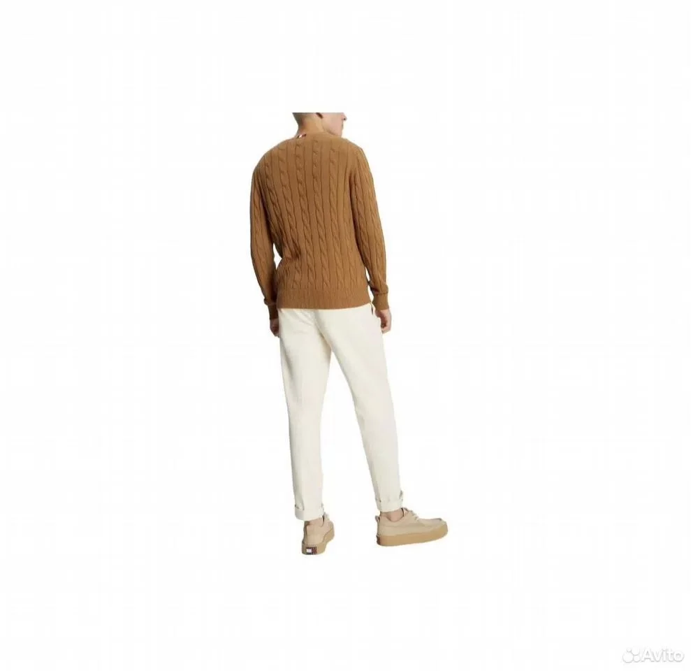 Свитер Tommy Hilfiger Brown - миниатюра 3