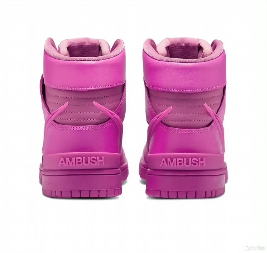 Кроссовки ambush X Nike Dunk High "Cosmic Fuchsia" - миниатюра 3