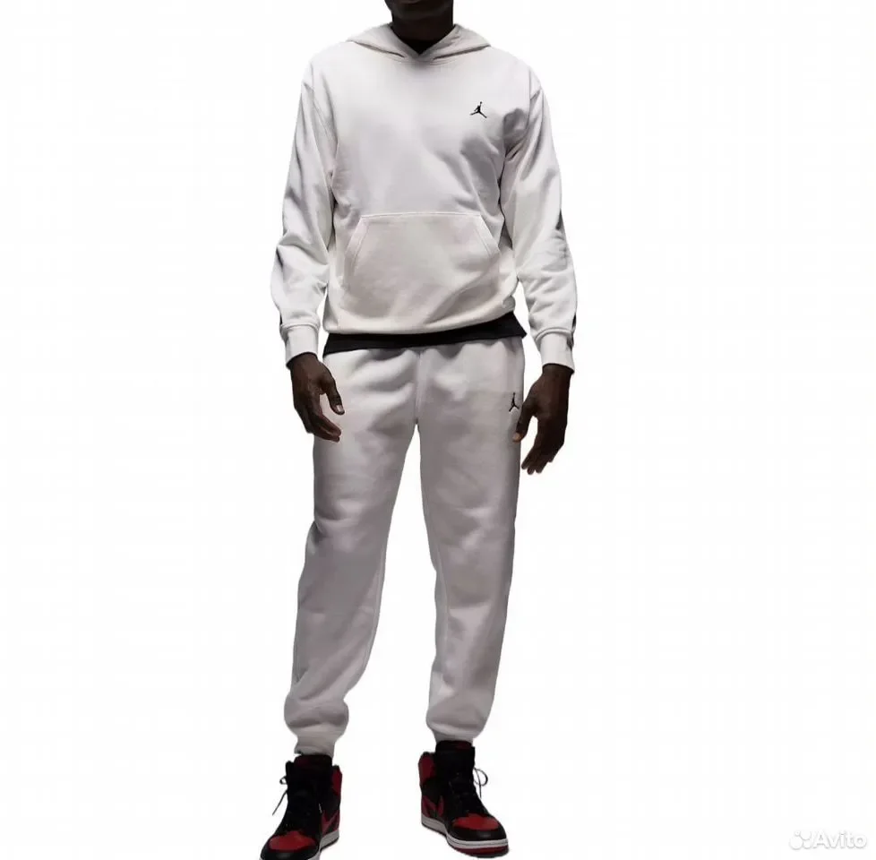 Спортивные штаны Nike Jordan Fleece Brooklyn - миниатюра 3