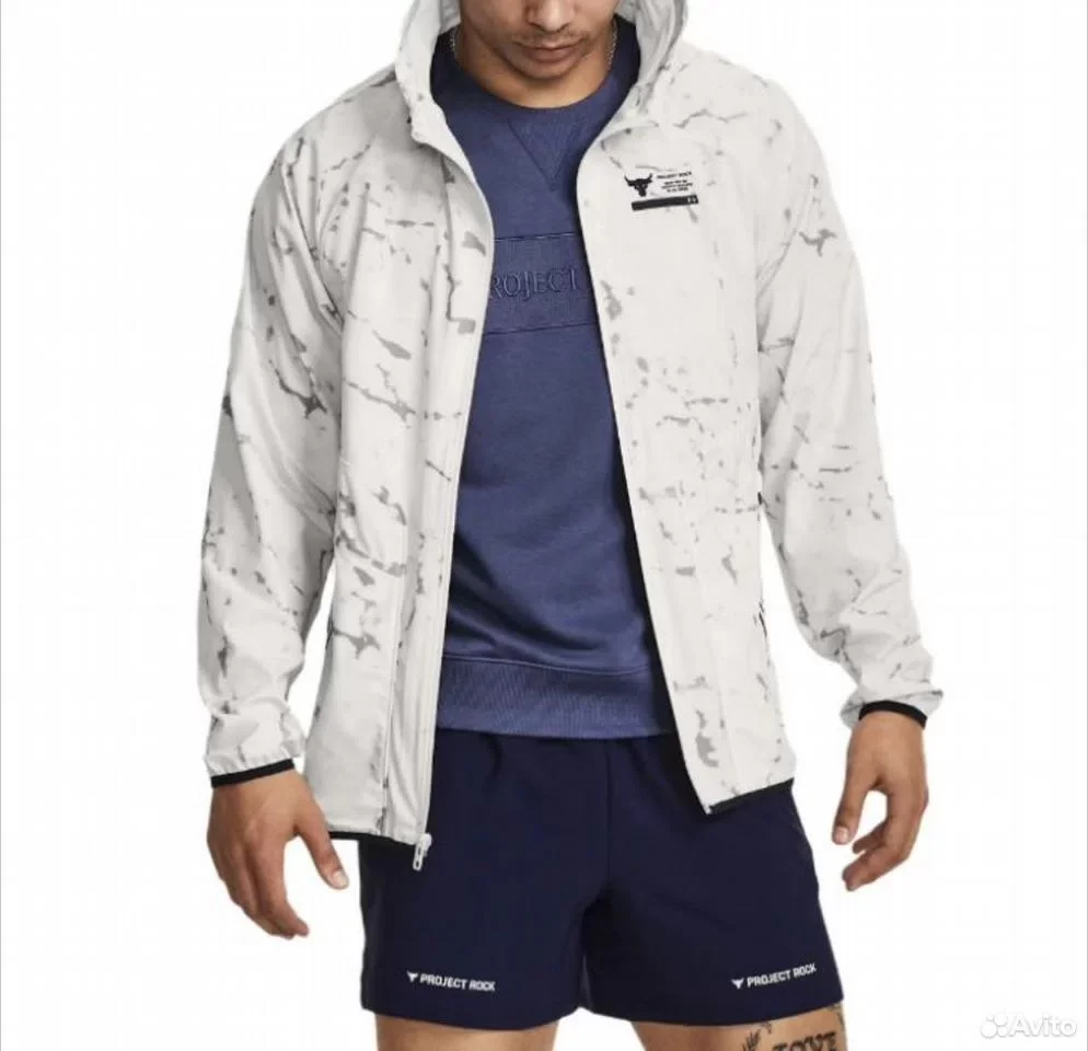 Ветровка Under Armour Project Rock Unstoppable - миниатюра 3