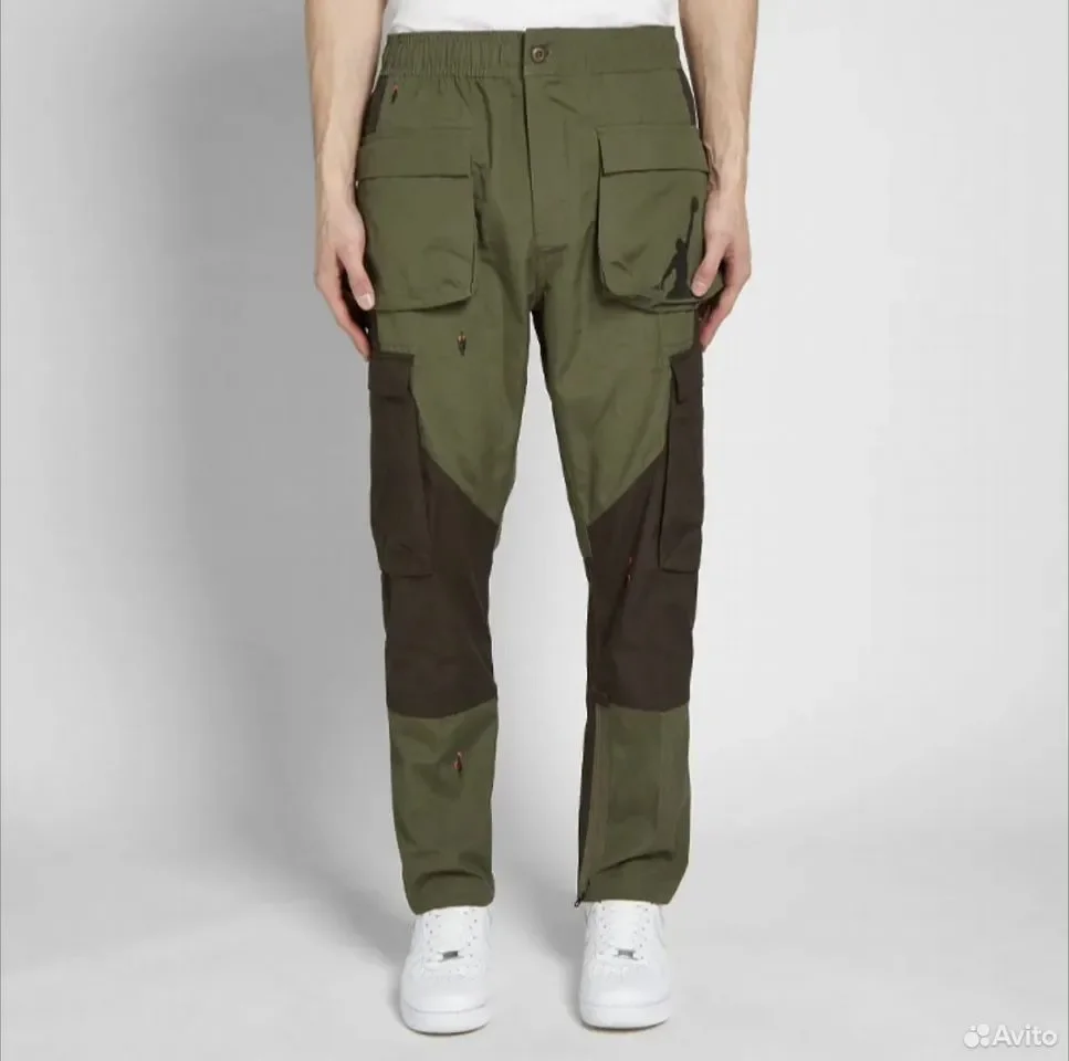 Штаны Jordan x Travis Scott Cactus Jack Green - изображение 1