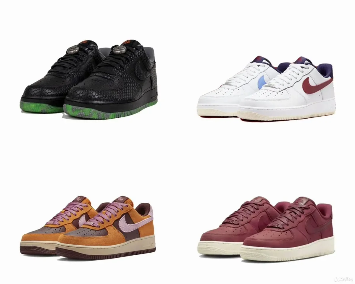 Кроссовки Nike Air Force 1 Low Halloween - изображение 1