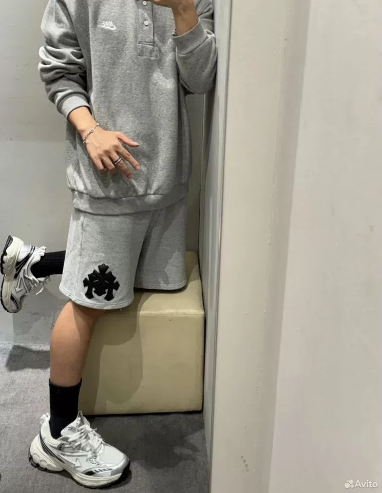 Рубашка поло с длинным рукавом Nike Club Fleece - миниатюра 6