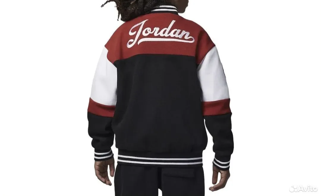 Бомбер Nike Air Jordan Big Kids - миниатюра 2