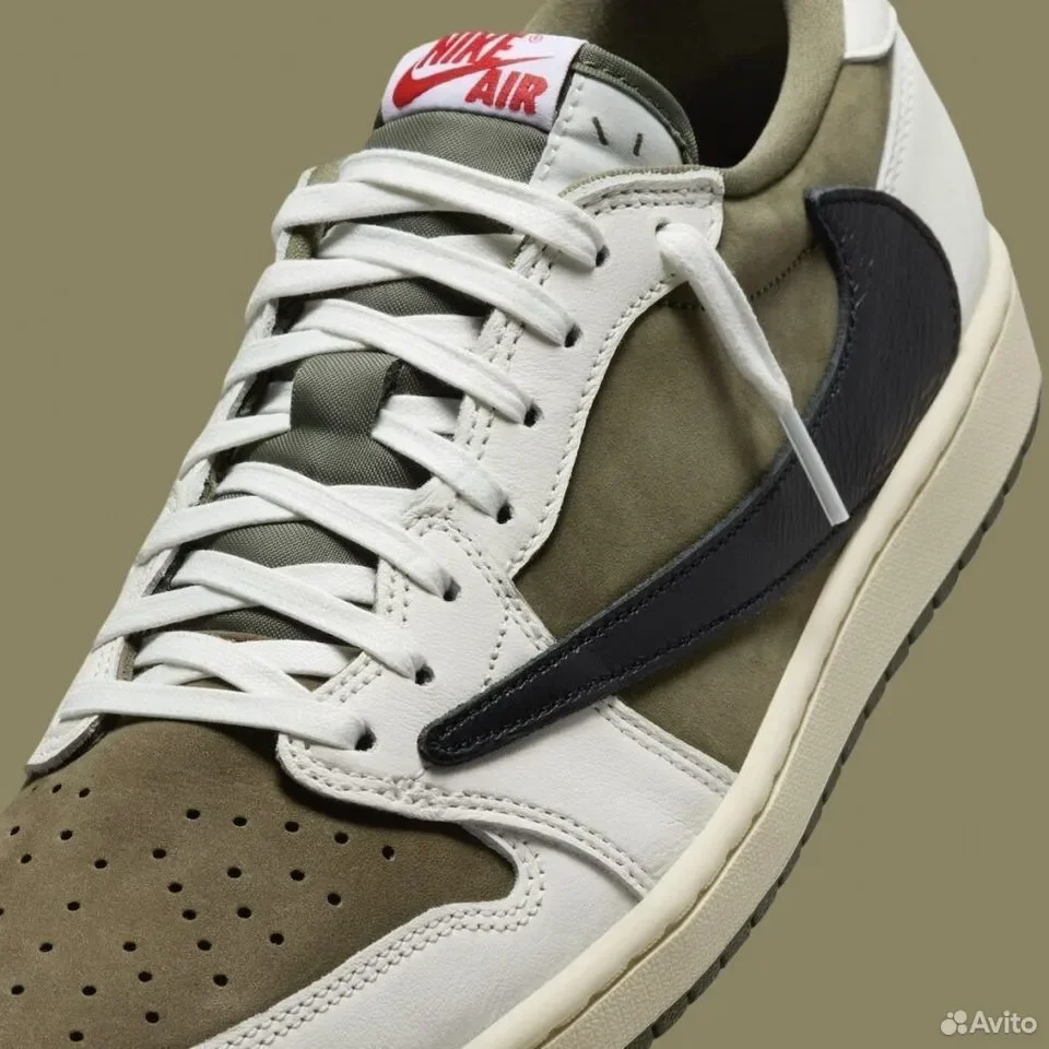 Кроссовки Nike Air Jordan 1 Low X Travis Scott - миниатюра 6
